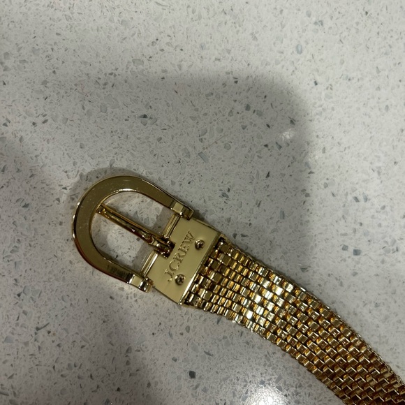 J. Crew Gold Watchband chain belt - Picture 7 of 8